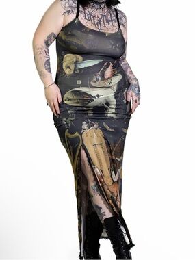 Forest Ink Earthly Delights Maxi Dress